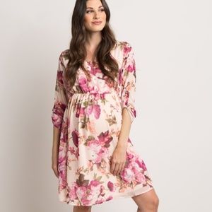 Pinkblush Dresses - Pinkblush floral chiffon maternity dress Pinkblush Dresses - Pinkblush floral chiffon maternity dress